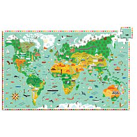Around the World Observation Puzzle 200 Pieces