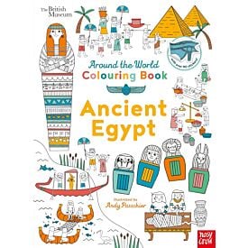 AROUND THE WORLD COLOURING BOOK - ANCIENT EGYPT