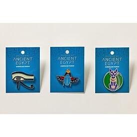 DISCOVERING ANCIENT EGYPT ENAMEL PINS