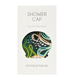 Shower Cap - Abstract Squiggles