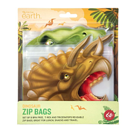 Dinosaur Zip Bags 