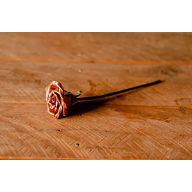 Cobb & Co Hand Crafted Metal Rose