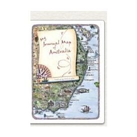 Australia Map Journal- Journey Jottings 
