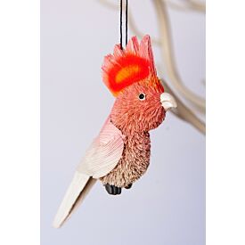 Pink Cockatoo Ornament