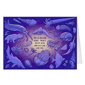 Toothy Grin Greeting Card – All Occasion Fossils