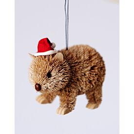 Wombat Christmas Ornament